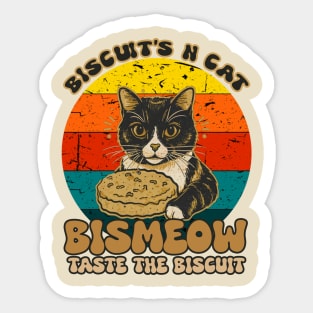 Bismeow - Taste The Biscuit Sticker